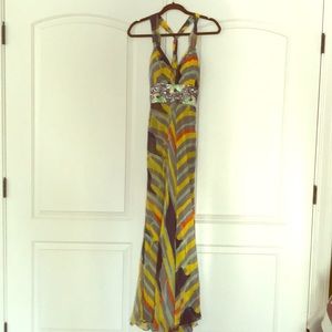 Nina Austin Sequined Cocktail Dress